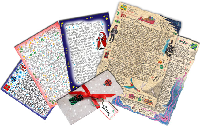 Kids Printables from Father Christmas