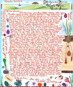 Easter Bunny Letter: My Secret Chocolate Factory