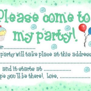 Party Invitations | Rooftop Post Printables