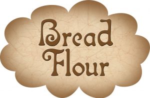 Printable label for bread flour