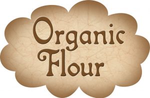 Printable label for organic flour