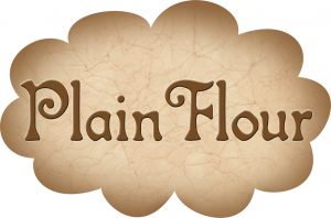 Printable label for plain flour