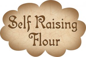 Printable label for self-raising flour