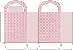 Heart Patterned Party Bag - Rooftop Post Printables