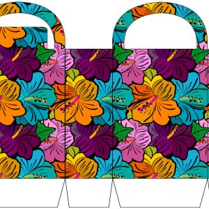 Colourful Blooms Party Bag