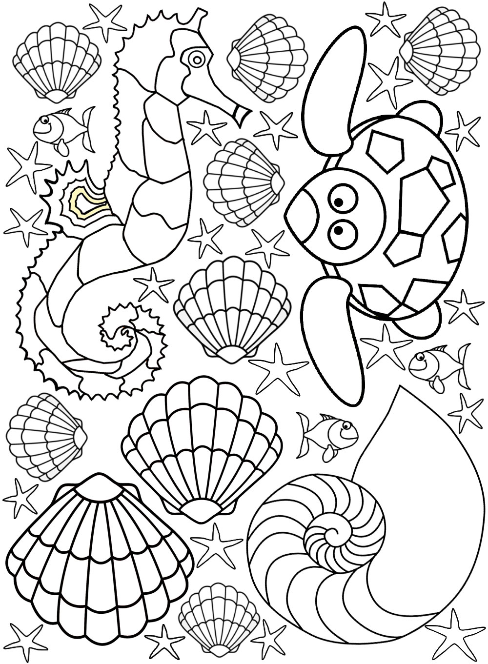 Hudtopics: Printable Coloring Pictures