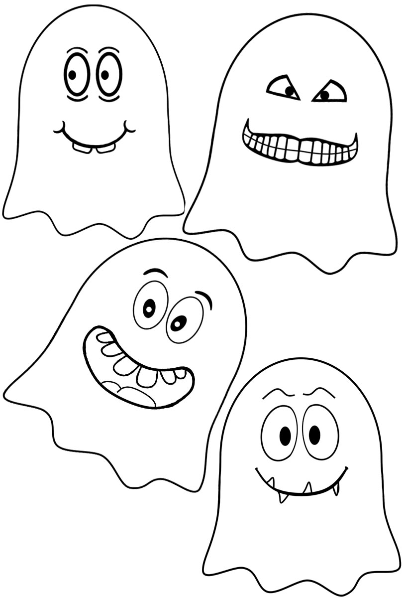 Free Halloween Ghost Printables Printable Templates