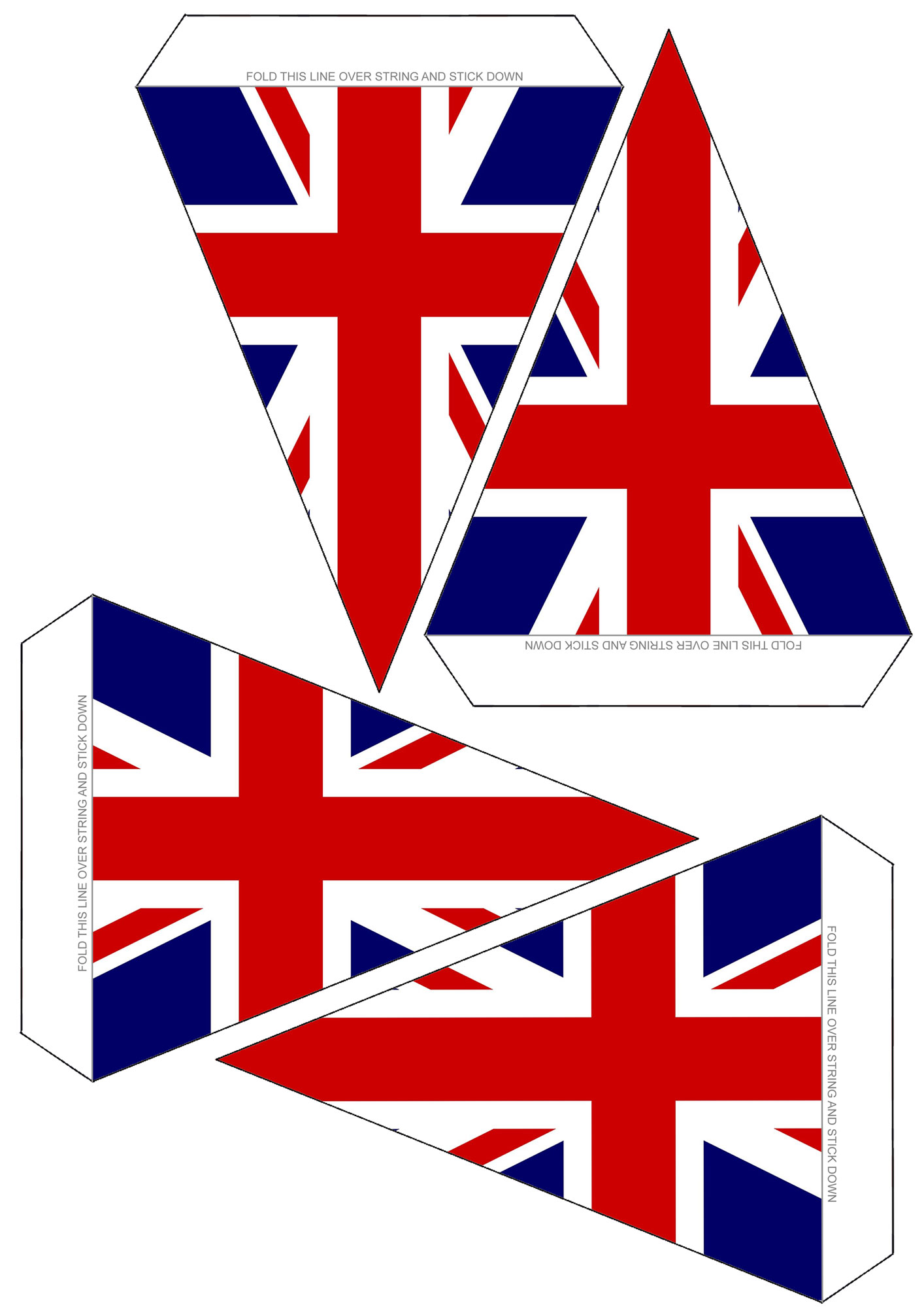 Printable Flag Of Great Britain