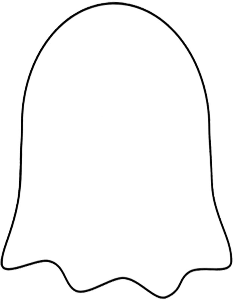 Free Printable Ghost Templates These Templates Are Ideal For Cutting