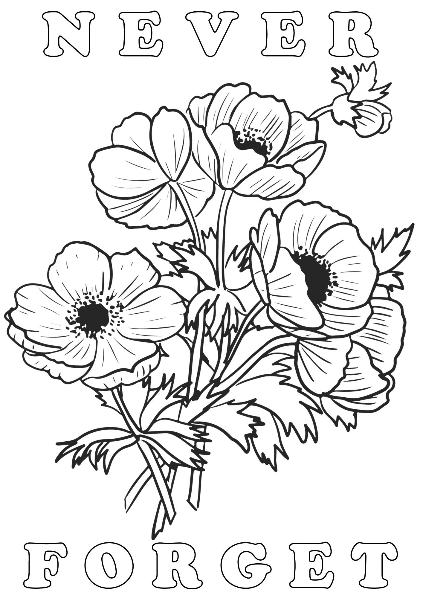 Poppy Printable Coloring Pages Printable Word Searches