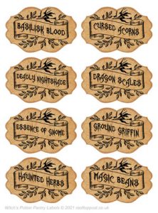 witch s pantry potion labels rooftop post printables