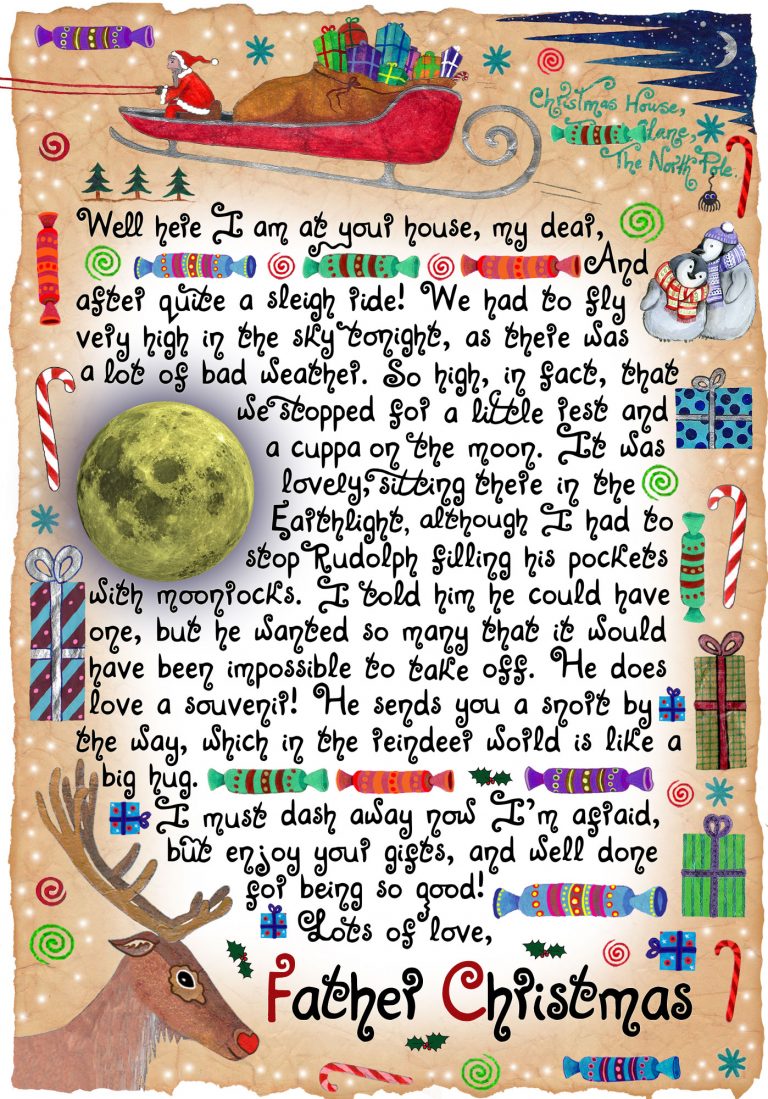 Christmas Morning Letters | Rooftop Post Christmas Printables
