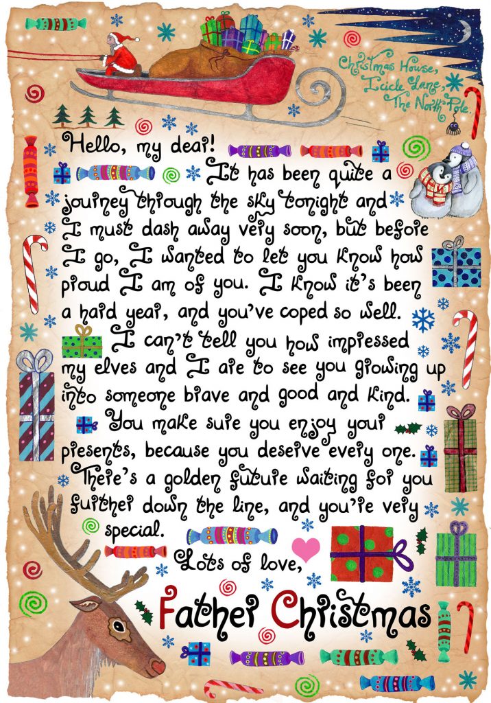 Simple Christmas Morning Letters Rooftop Post Christmas Printables